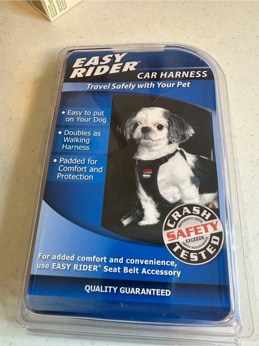 Easy Rider Car Safety Harness – X-Small (12”–18” Girth)